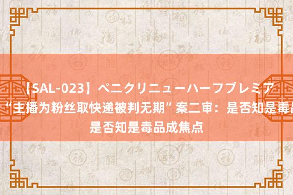 【SAL-023】ペニクリニューハーフプレミアム4時間 “主播为粉丝取快递被判无期”案二审：是否知是毒品成焦点