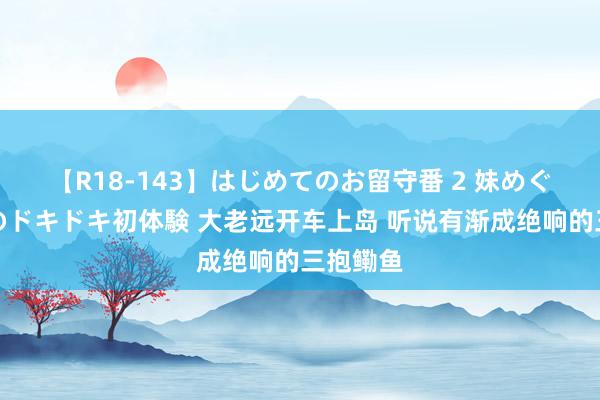 【R18-143】はじめてのお留守番 2 妹めぐちゃんのドキドキ初体験 大老远开车上岛 听说有渐成绝响的三抱鳓鱼