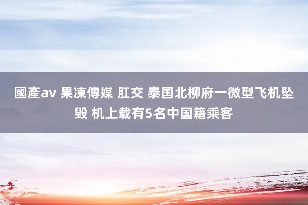 國產av 果凍傳媒 肛交 泰国北柳府一微型飞机坠毁 机上载有5名中国籍乘客