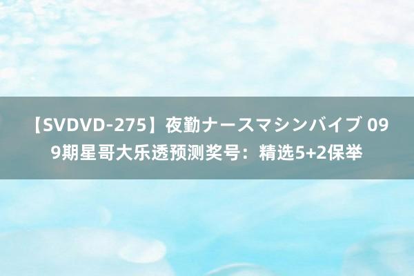 【SVDVD-275】夜勤ナースマシンバイブ 099期星哥大乐透预测奖号：精选5+2保举