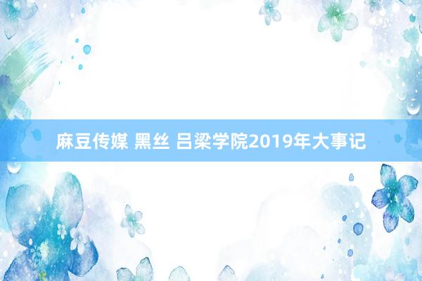 麻豆传媒 黑丝 吕梁学院2019年大事记